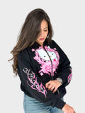 HELLO KITTY ZIP UP HOODIE