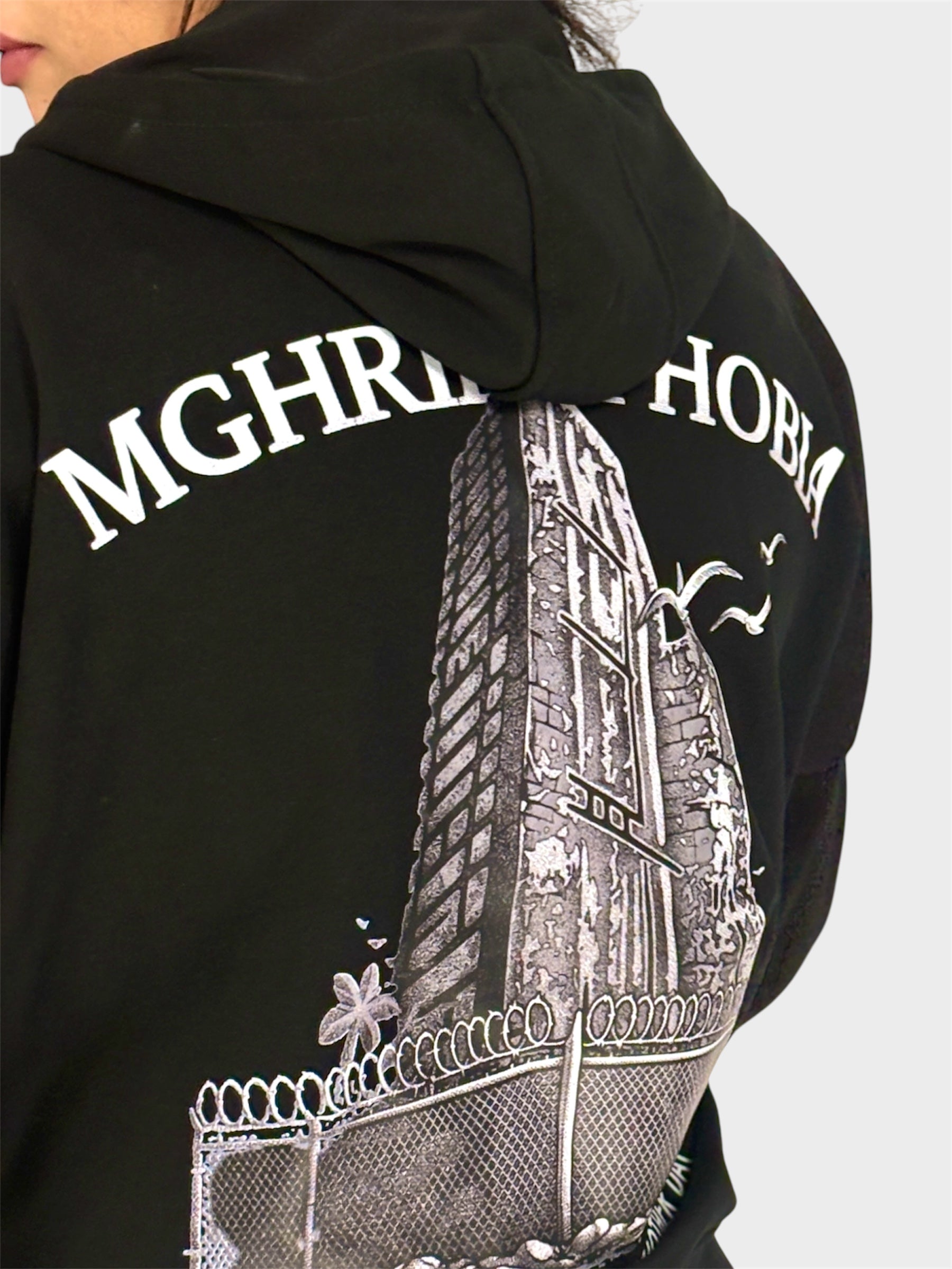 MAGHRIBOPHOBIA ZIP UP HOODIE